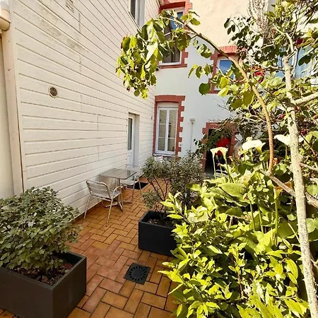 L'harmattan T1 Premium Dans Privee Avec Patio A Proximite * Сен-Назер