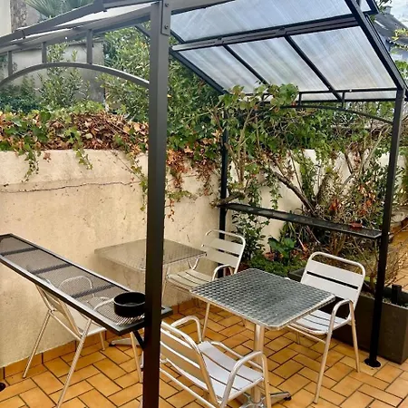 L'harmattan T1 Premium Dans Privee Avec Patio A Proximite Сен-Назер